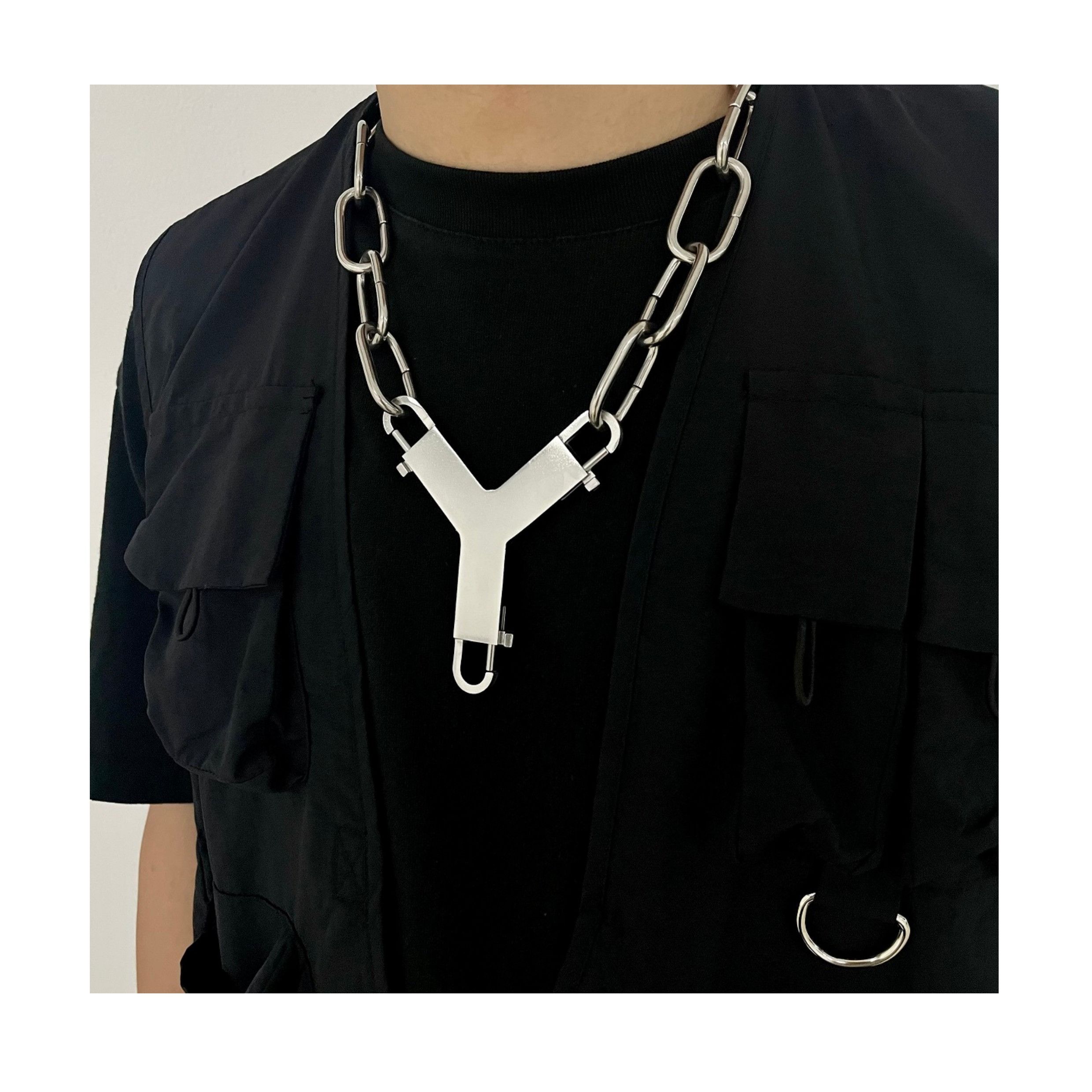 Other Crazy STEAL! Y2K Chains Necklace Chain Size ONE SIZE - 4 Thumbnail