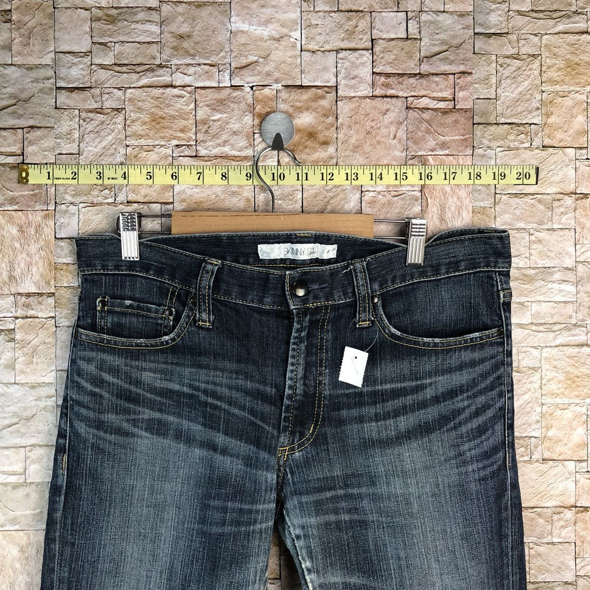 Uniqlo Uniqlo vintage Blue Denim Pants #7581 Size US 33 - 4 Thumbnail