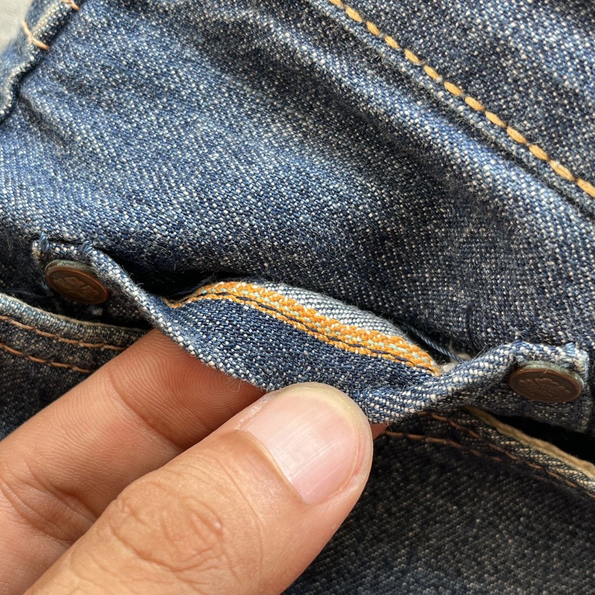 Evisu × Japanese Brand Evisu Yamane Seagull Smile Jorts Size US 30 / EU 46 - 17 Thumbnail