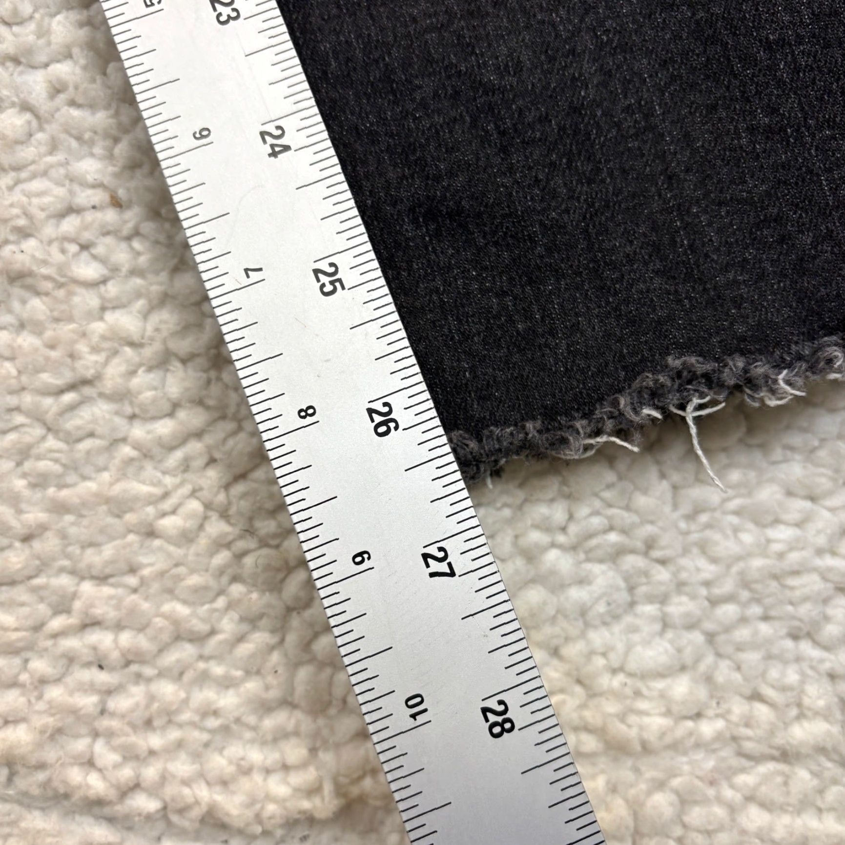 Billabong VINTAGE Billabong Jeans 2000s Women 24 Black Free Fall High-Waist Wide Leg Flare Raw Hem Size 42" / US 20 - 6 Thumbnail