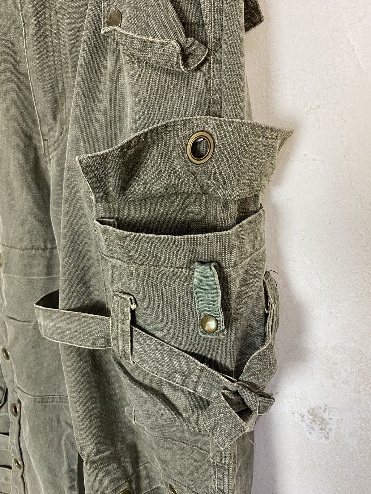Japanese Brand Hype Tech Too Bondage Cargo Pant Seditionaries Size 29 30 Size US 30 / EU 46 - 6 Thumbnail