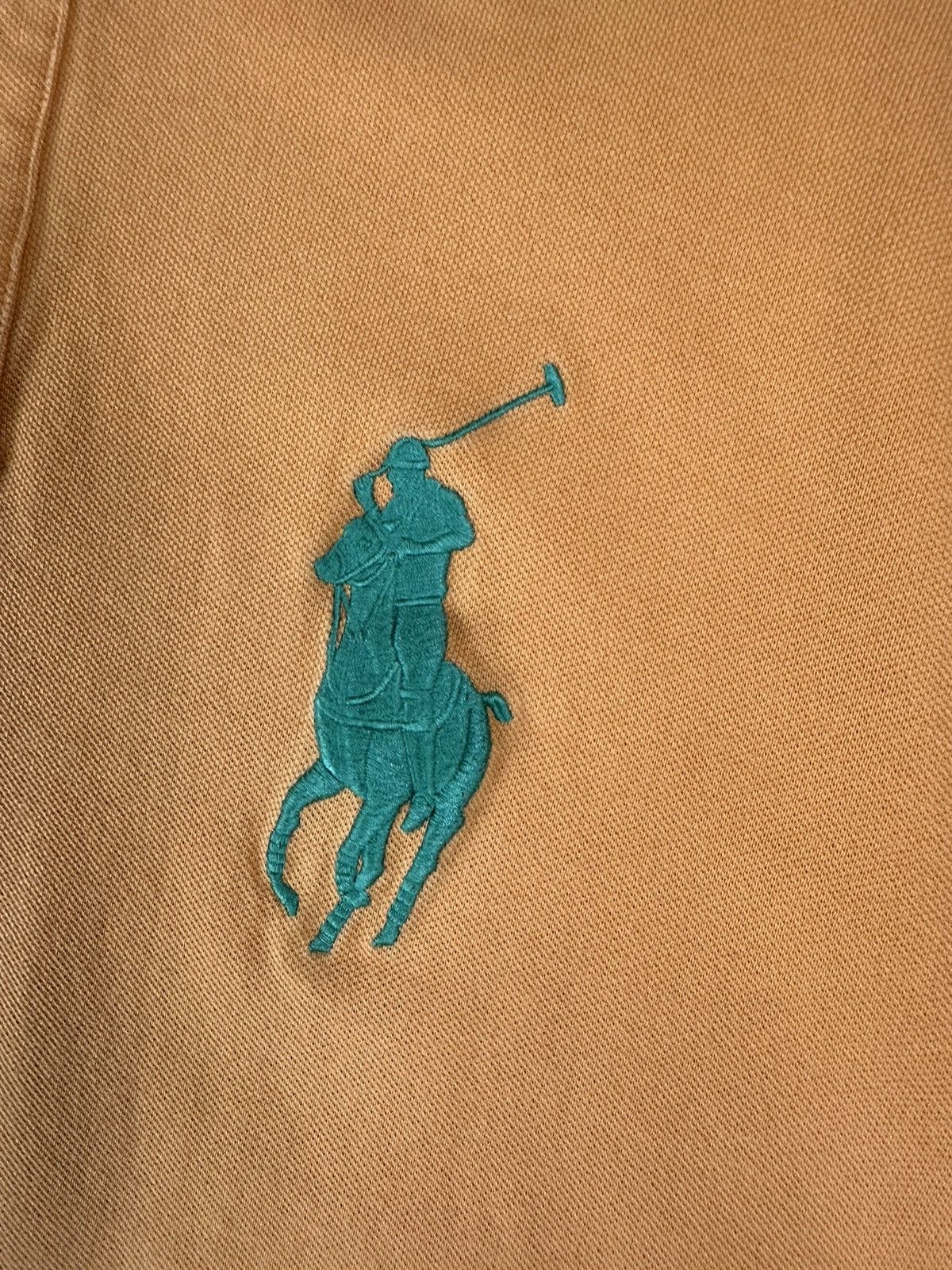 Polo Ralph Lauren Polo Ralph Lauren Big Pony 3 Orange Mens Polo T-Shirt Size US XL / EU 56 / 4 - 8 Thumbnail