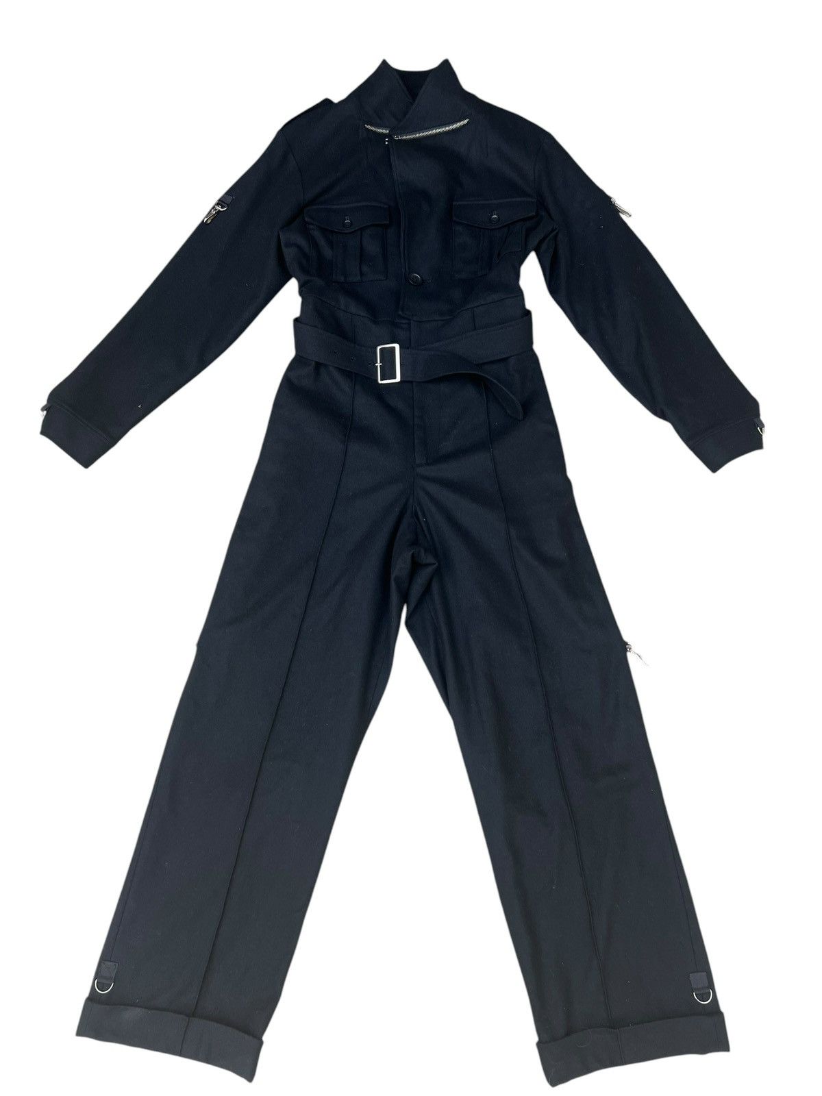 Japanese Brand AW 2017 Growing Pains Japan Lieutenant Bondage Jumpsuit Size US 31 - 2 Thumbnail