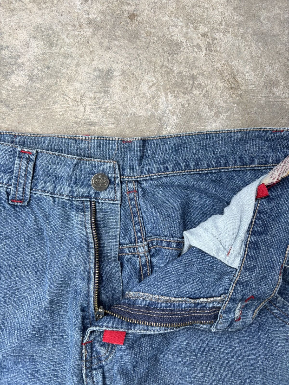 Ecko Unltd. Vintage Y2K Ecko Unltd Baggy Skater Jeans Embroidered Pocket Size US 31 - 9 Thumbnail