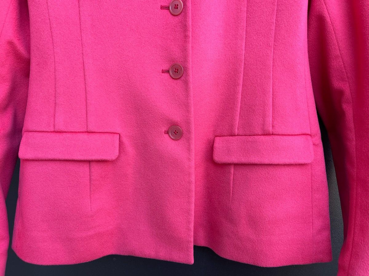 Vintage Vintage Jil Sander Double Breasted Women Pink Blazer Jacket Size S / US 4 / IT 40 - 3 Thumbnail