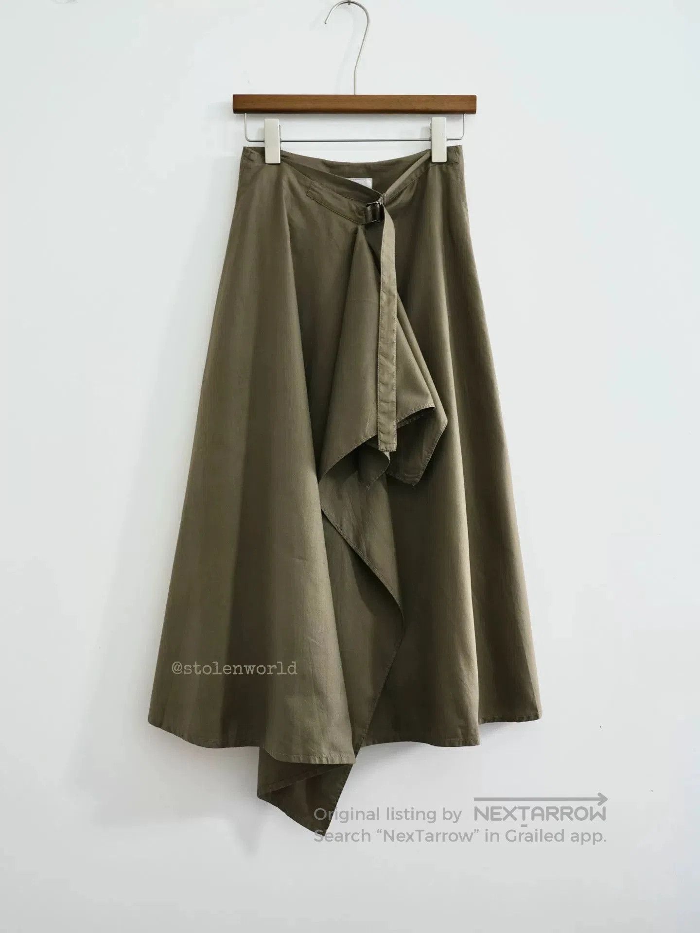 Yohji Yamamoto Yohji Yamamoto Asymmetrical Drape Skirt. Size 22" - 1 Thumbnail