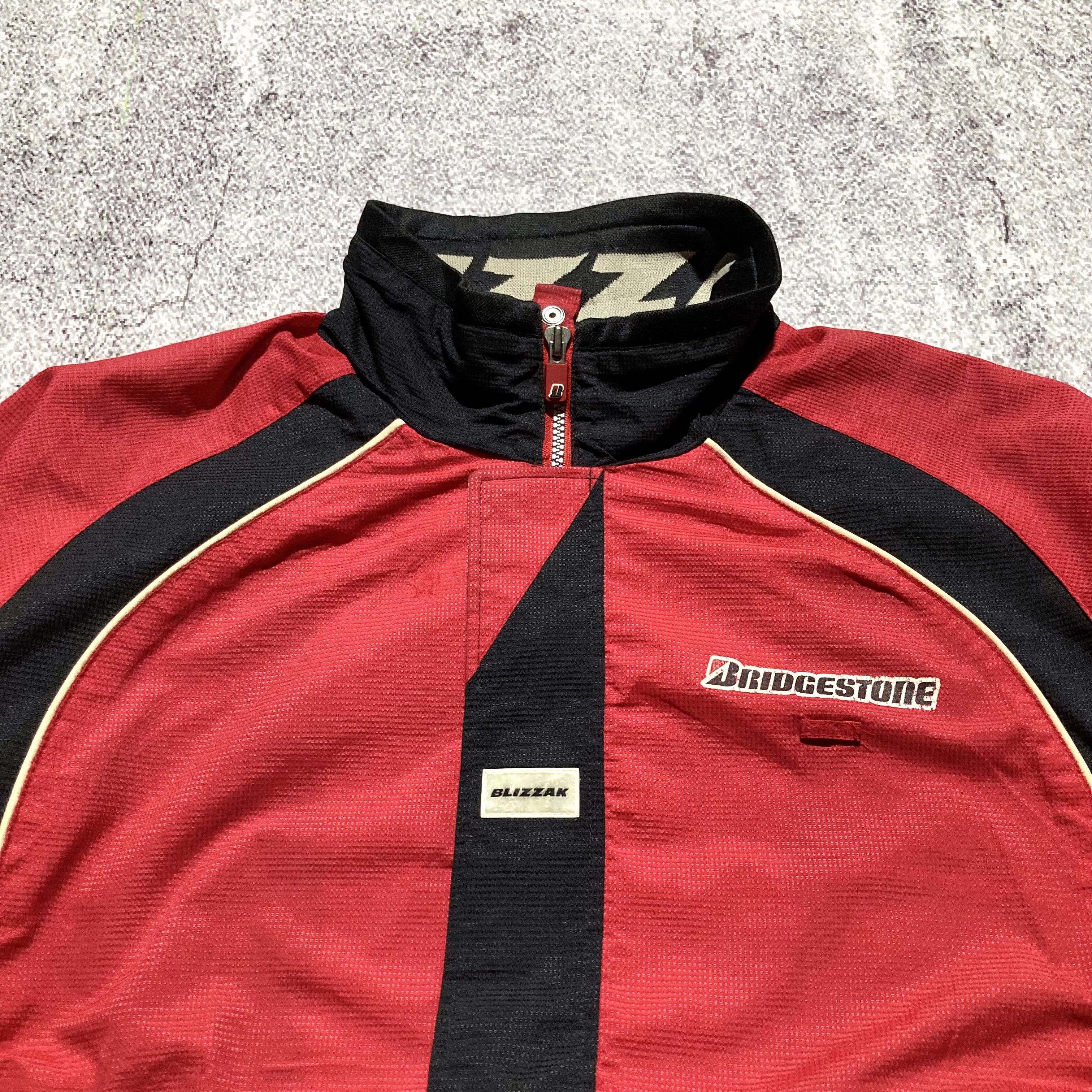 Japanese Brand 1990s Vintage Blizzak Revolution Bridgestone Racing Jacket Size US L / EU 52-54 / 3 - 12 Thumbnail