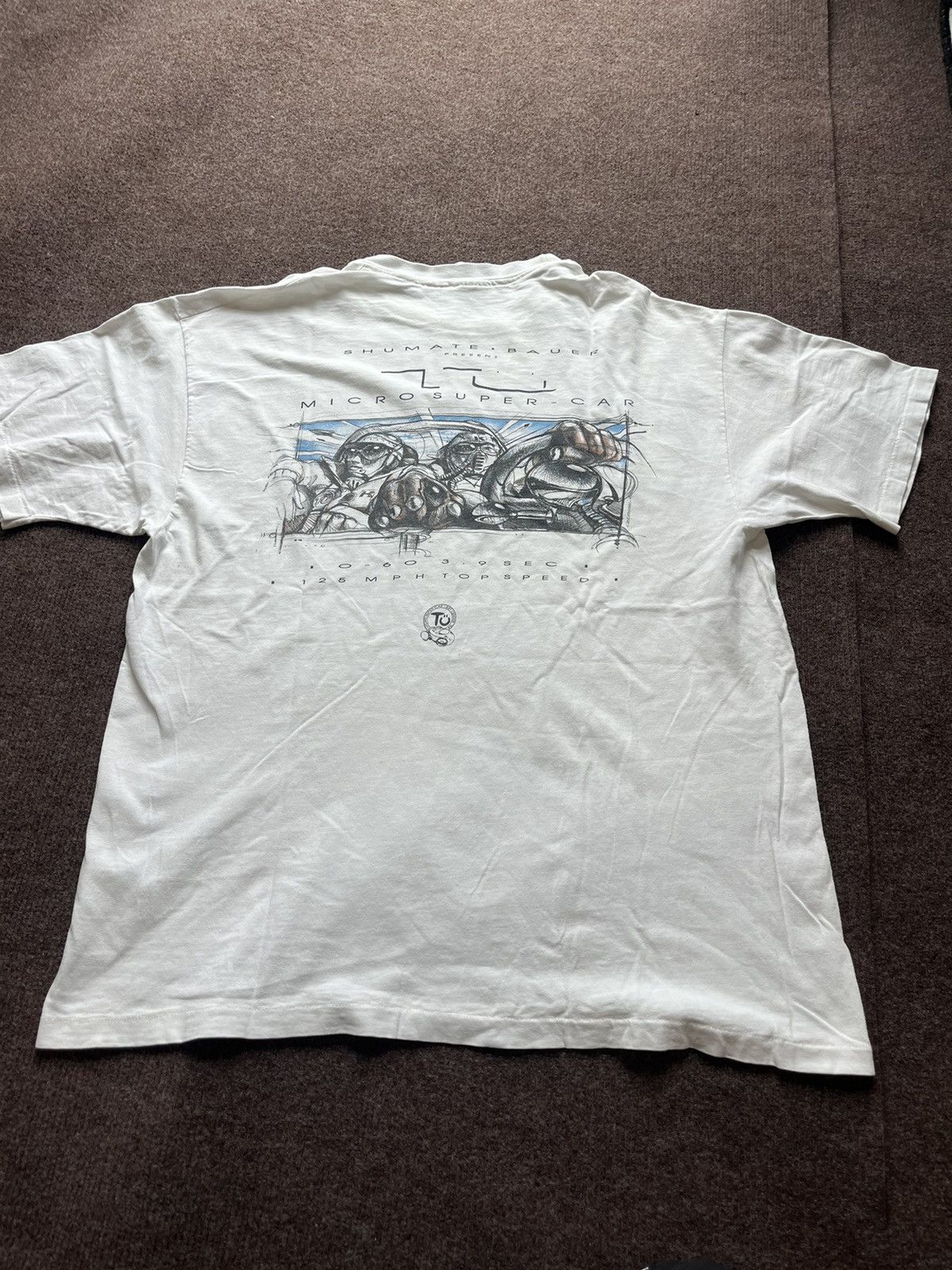 Arts & Science Vintage SHUMATE BAUER MICRO SUPER CAR Art by Celestial 90’s Size US XL / EU 56 / 4 - 8 Thumbnail