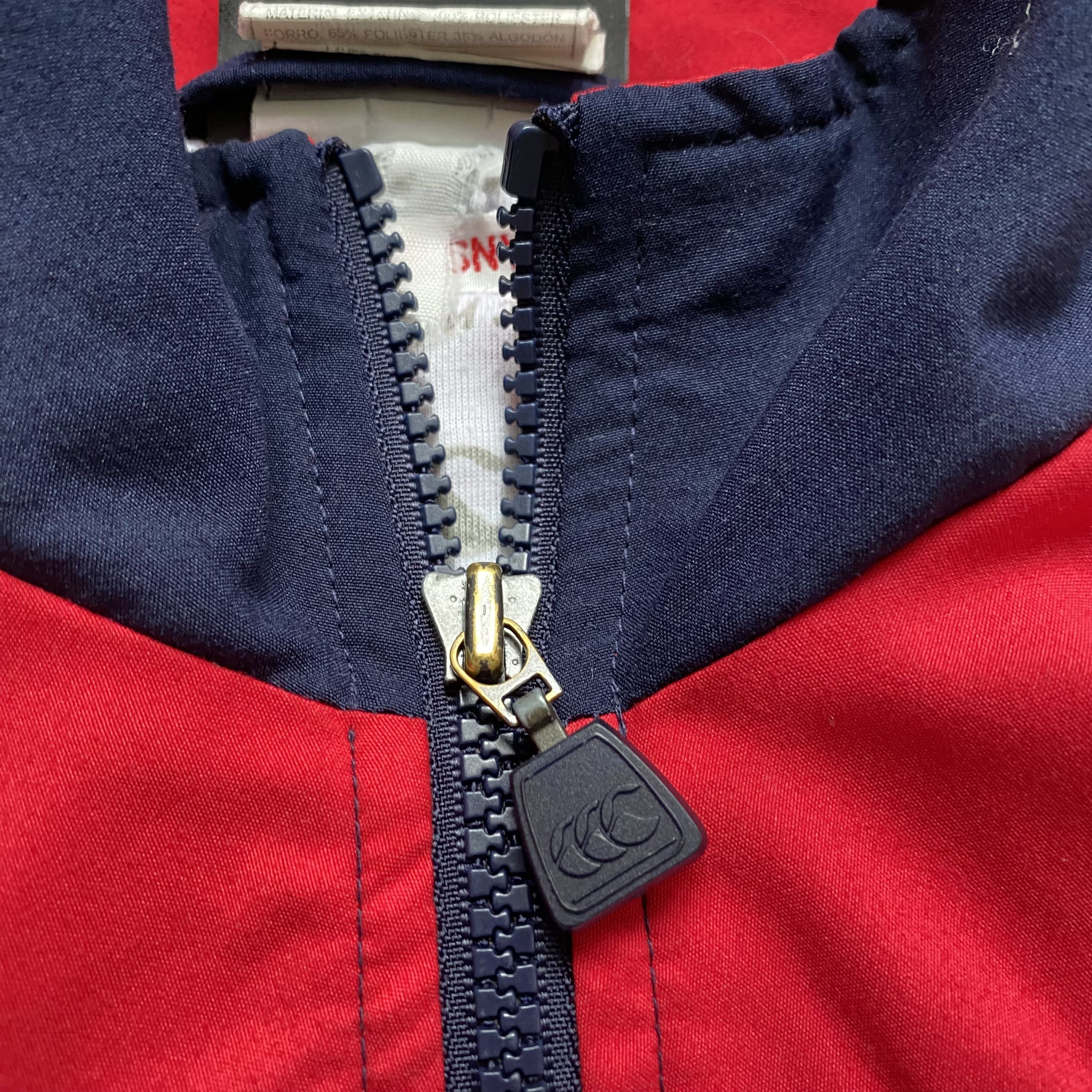 Canterbury of New Zealand Vintage 90s Canterbury Nylon track jacket England rugby Size US S / EU 44-46 / 1 - 5 Thumbnail