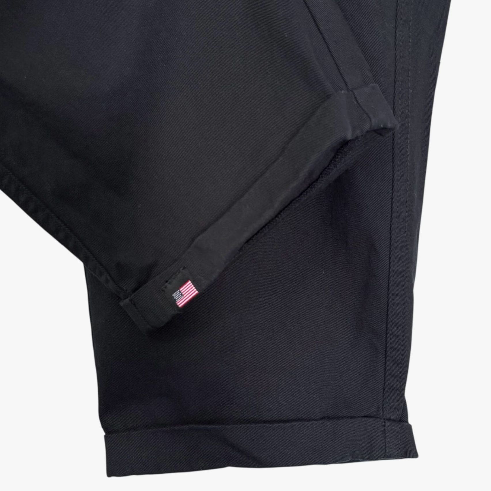 Vintage FAIRFAX APPAREL Pleated Cuffed Skater Pants Black Men's Large Baggy Relaxed-Fit Chino 5-Pocket Grunge Retro Size US 33 - 7 Thumbnail