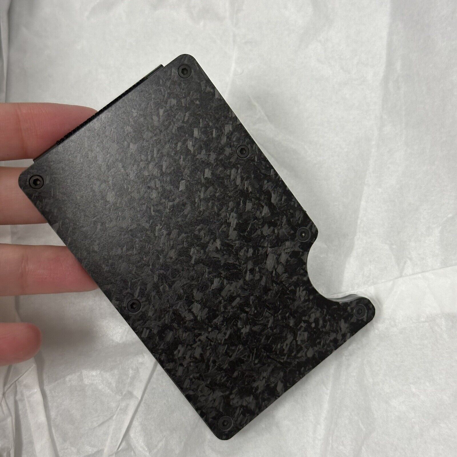 The Unbranded Brand New Mens Slim Metal Wallet Money Clip Aluminium Card Holder Size ONE SIZE - 2 Thumbnail