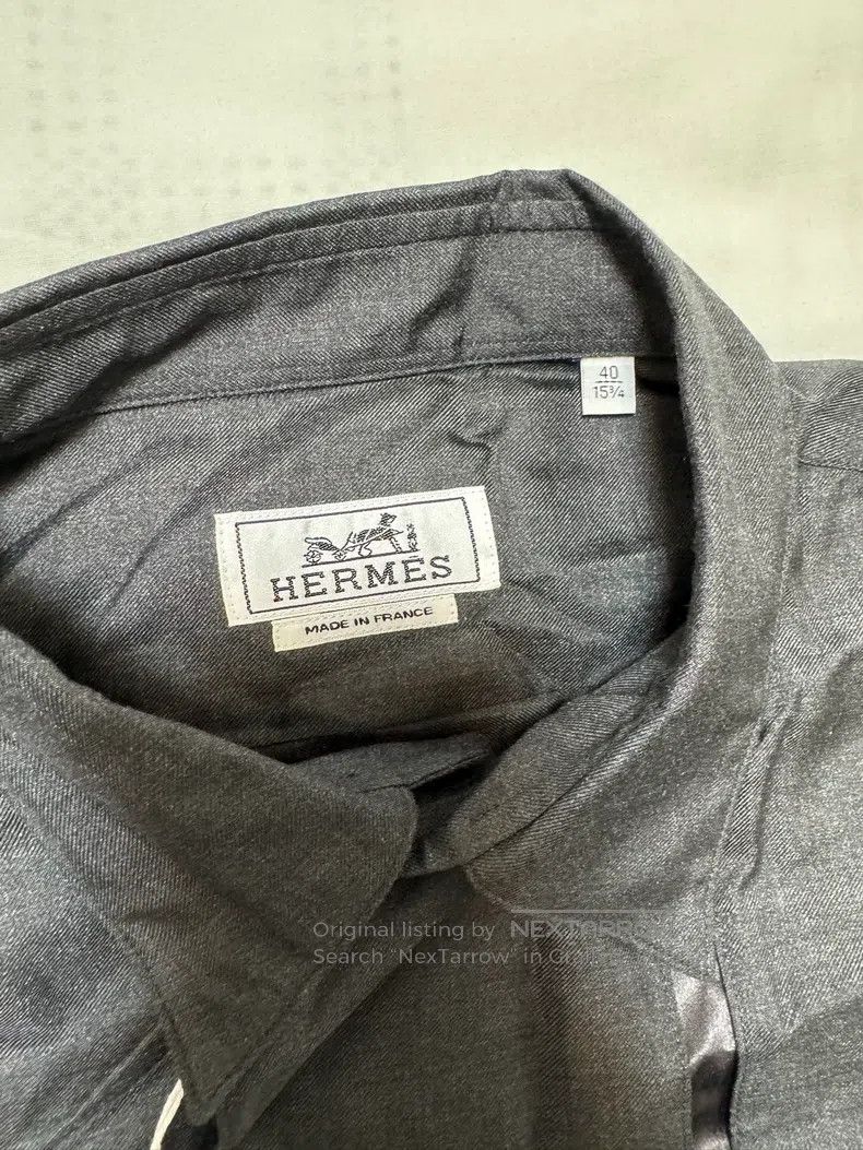 Hermes Hermes Silk shirt, 100% pure mulberry silk. Size US XXS / EU 40 - 7 Thumbnail
