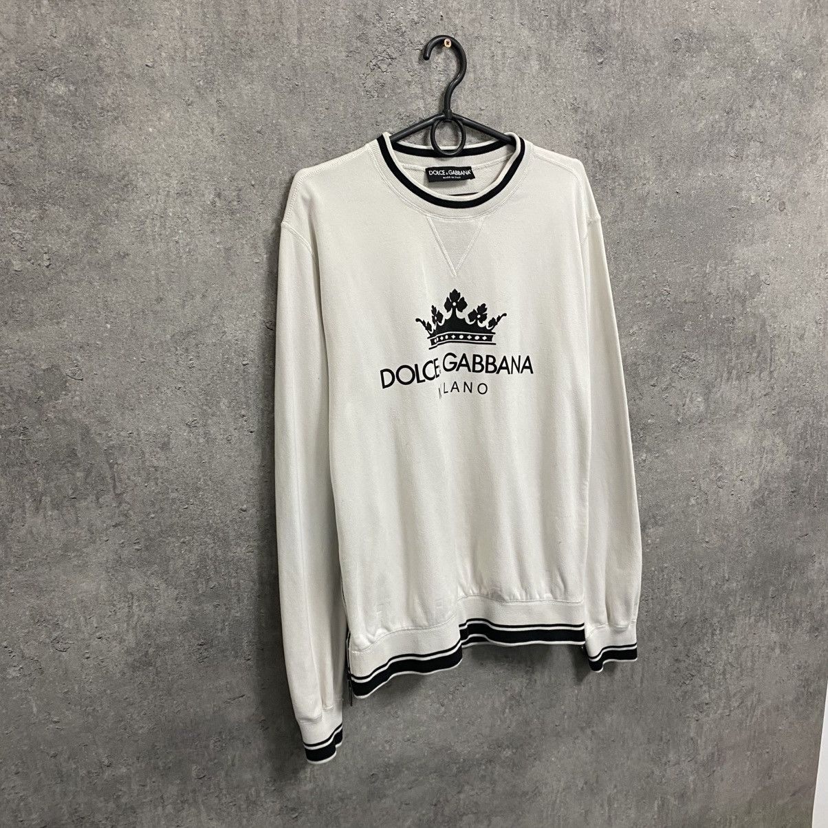 Dolce & Gabbana Rare Dolce & Gabbana D&G sweatshirt big logo Milano Size US M / EU 48-50 / 2 - 3 Thumbnail