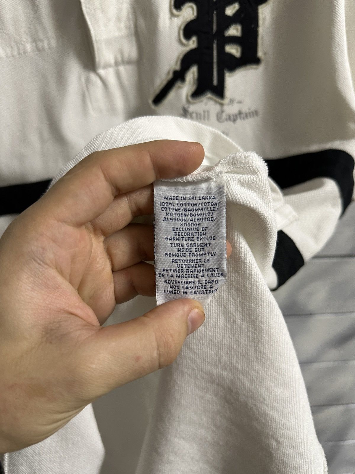 Polo Ralph Lauren Rare Polo Ralph Lauren Big Logo Seul Captain 17 Size US XL / EU 56 / 4 - 9 Thumbnail