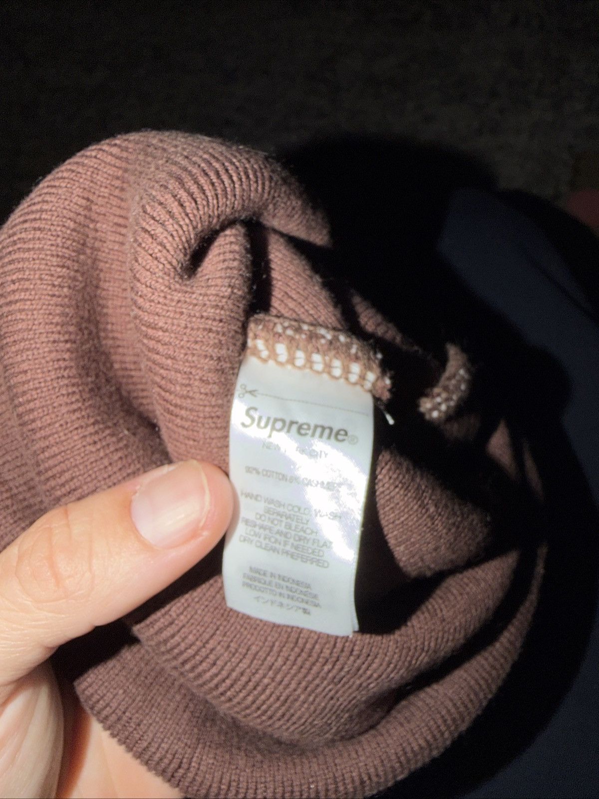 Supreme Supreme beanie 2025/26 brown Size ONE SIZE - 5 Thumbnail
