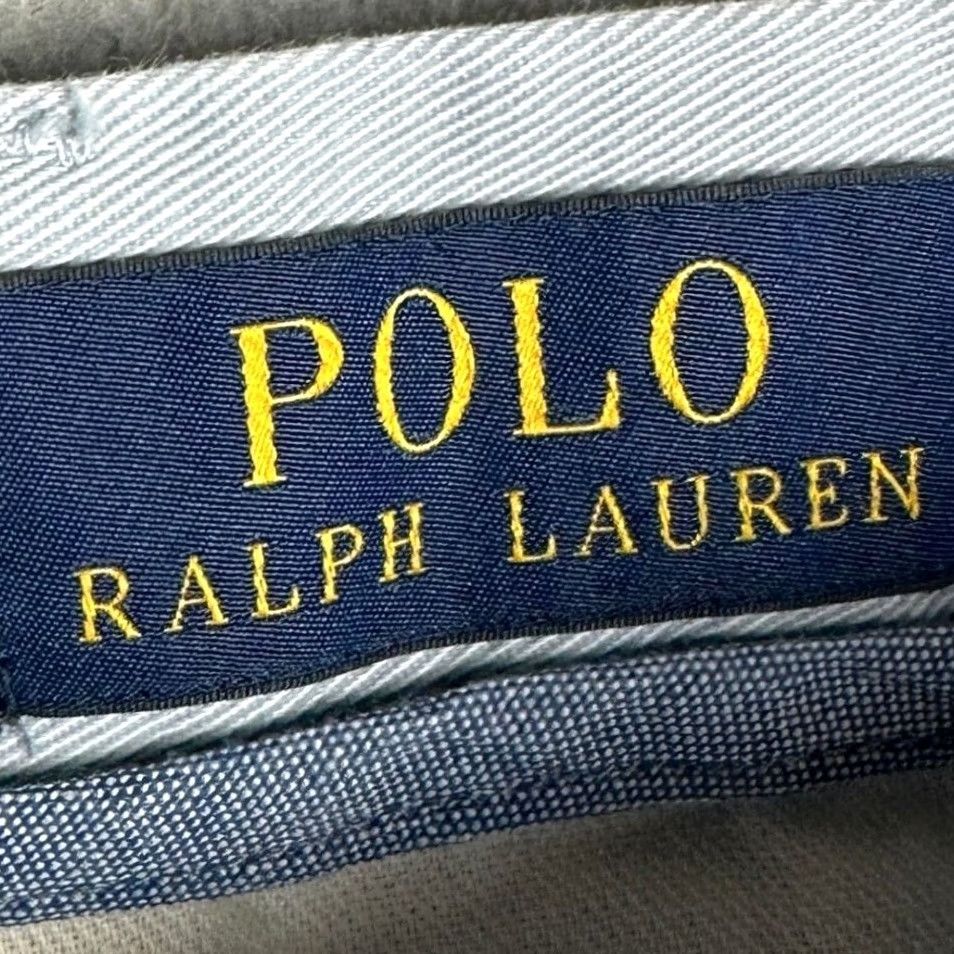 Polo Ralph Lauren Polo Ralph Lauren Shorts Mens 42X9 Light Blue Classic Fit Khakis Casual Pockets Size US XL / EU 56 / 4 - 3 Thumbnail