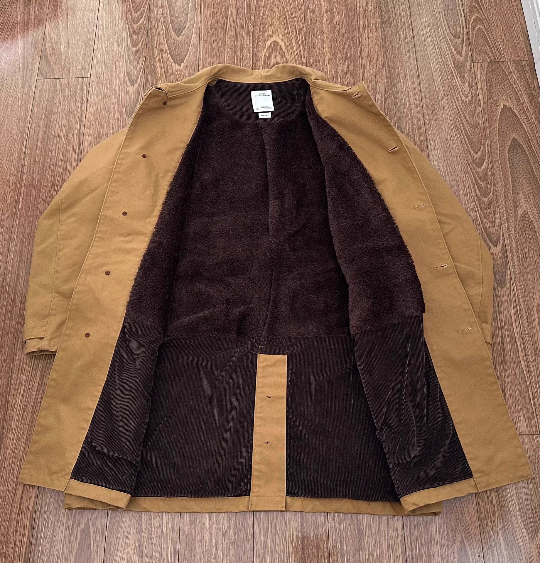 Visvim VISVIM MAGASIN COAT HD cotton & alpaca 4 lt.brown Size US XL / EU 56 / 4 - 3 Thumbnail
