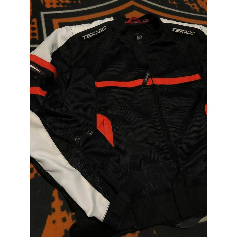 Other TEKNIC Riding Jacket Size 46 Men, With Armor, Mesh Fabric Size US L / EU 52-54 / 3 - 6 Thumbnail