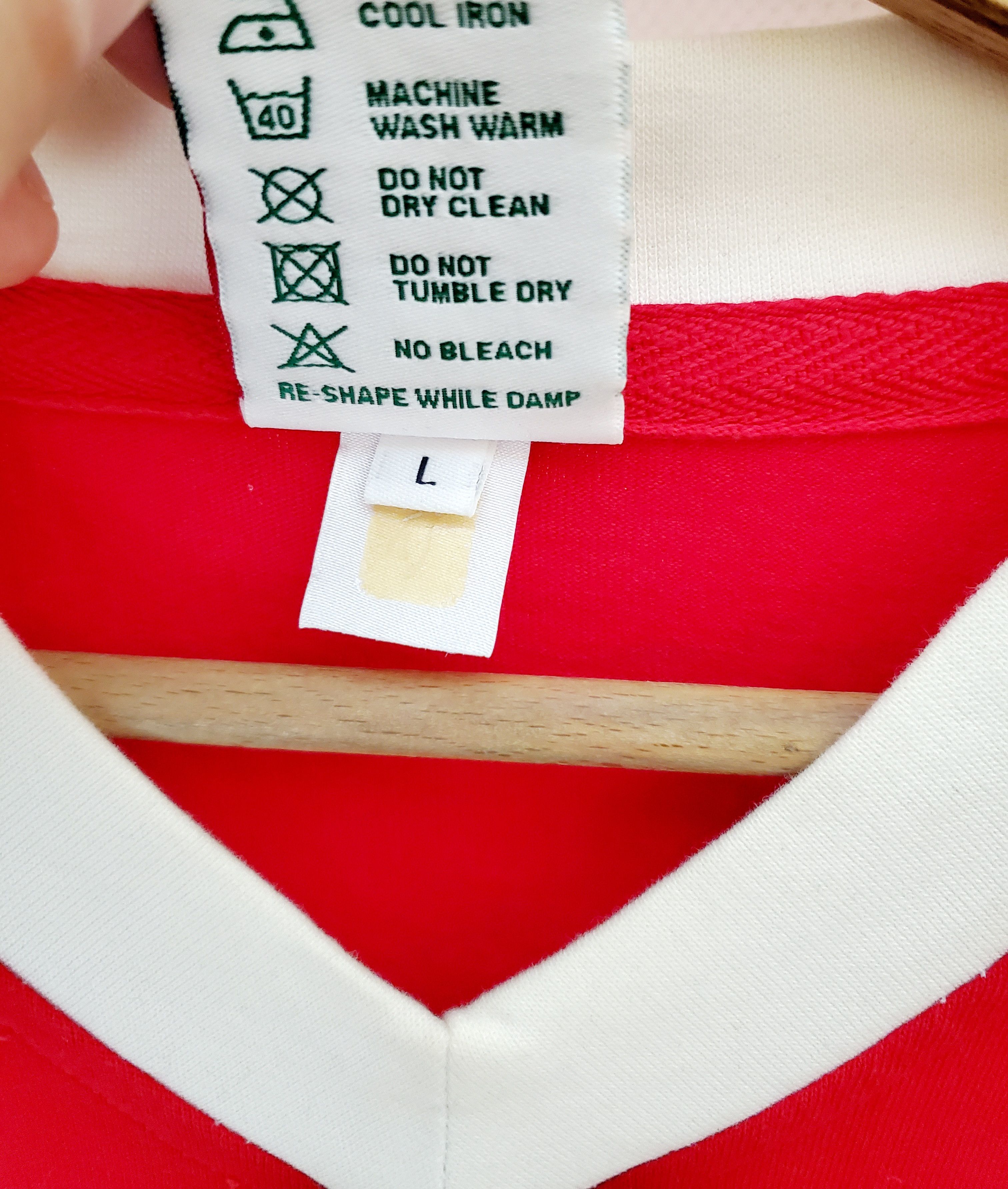Vintage Liverpool 1979-82 Jersey Retro Replica Score Draw perfect Size US L / EU 52-54 / 3 - 3 Thumbnail