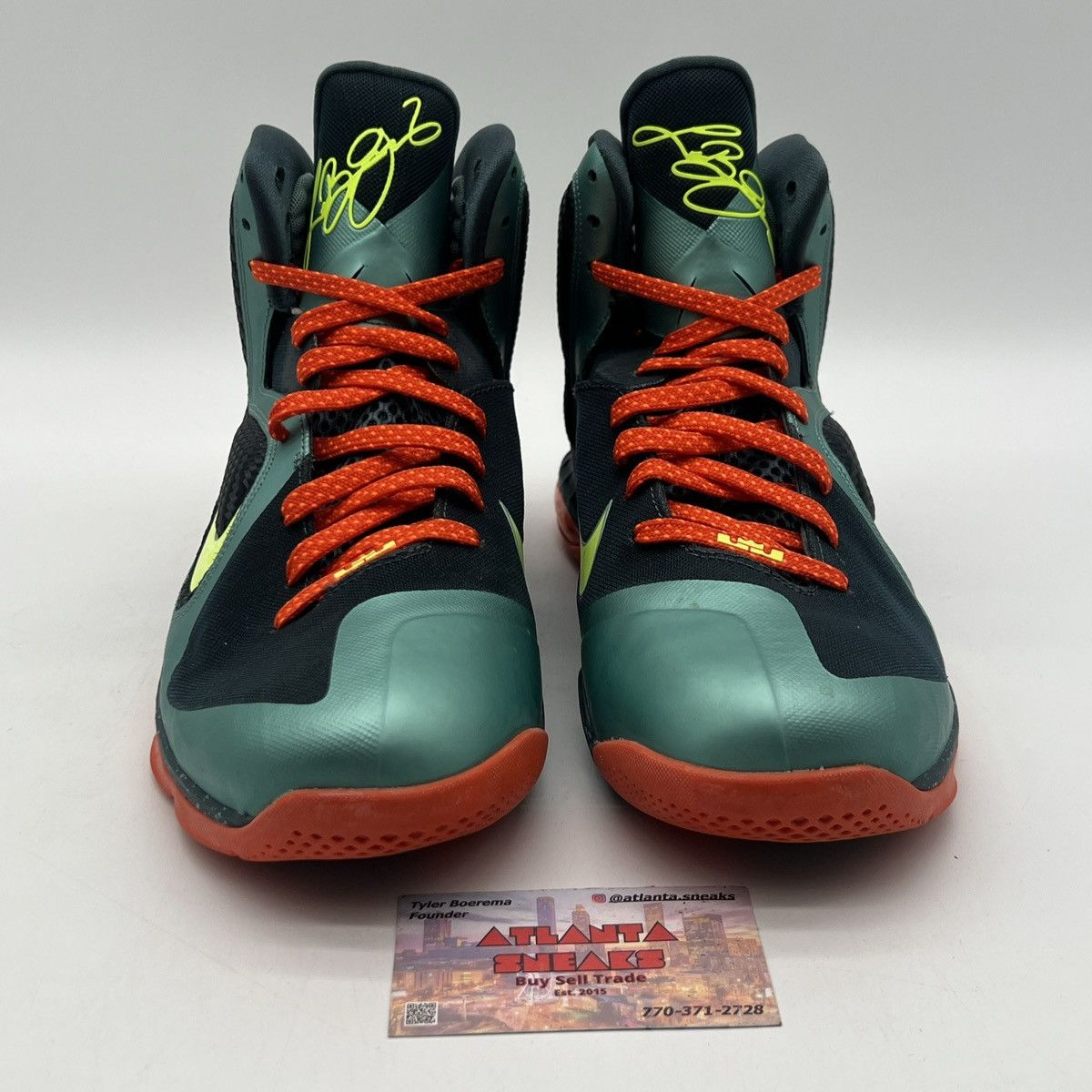 Nike Lebron 9 cannon Size US 11.5 / EU 44-45 - 2 Thumbnail