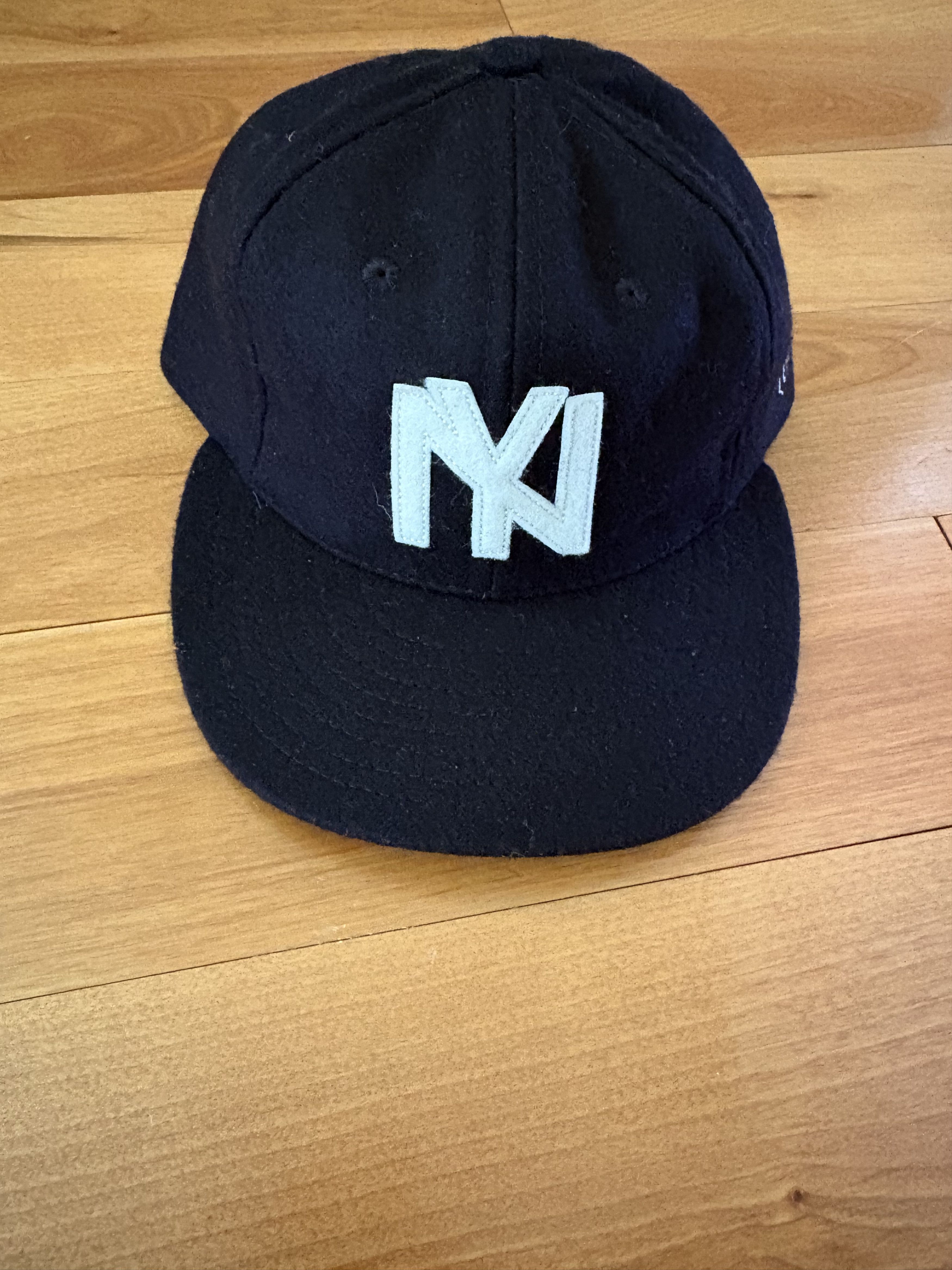 Ebbets Field Flannels Vintage Ballcap Brooklyn Eagles Black Size ONE SIZE - 2 Thumbnail