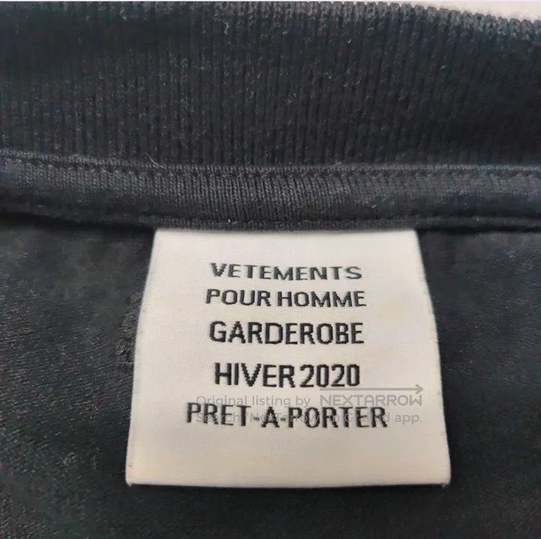 Vetements Vetements Flame Long Sleeve T-Shirt Size US S / EU 44-46 / 1 - 2 Thumbnail