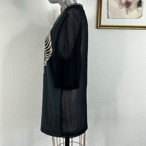 3.1 Phillip Lim 3.1 Phillip Lim Sonomama Oversize Tee with Beaded Collar She Size XS / US 0-2 / IT 36-38 - 7 Thumbnail