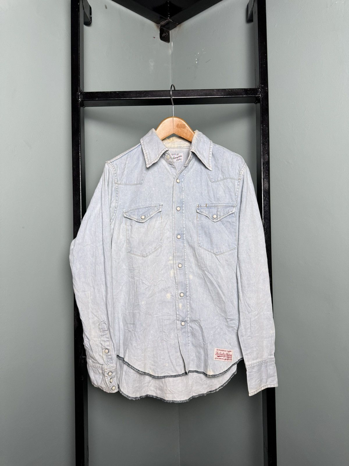 Wacko Maria WACKO MARIA GUILTYPARTIES DENIM LONGSLEEVE BUTTON VINTAGE Size US S / EU 44-46 / 1 - 3 Thumbnail