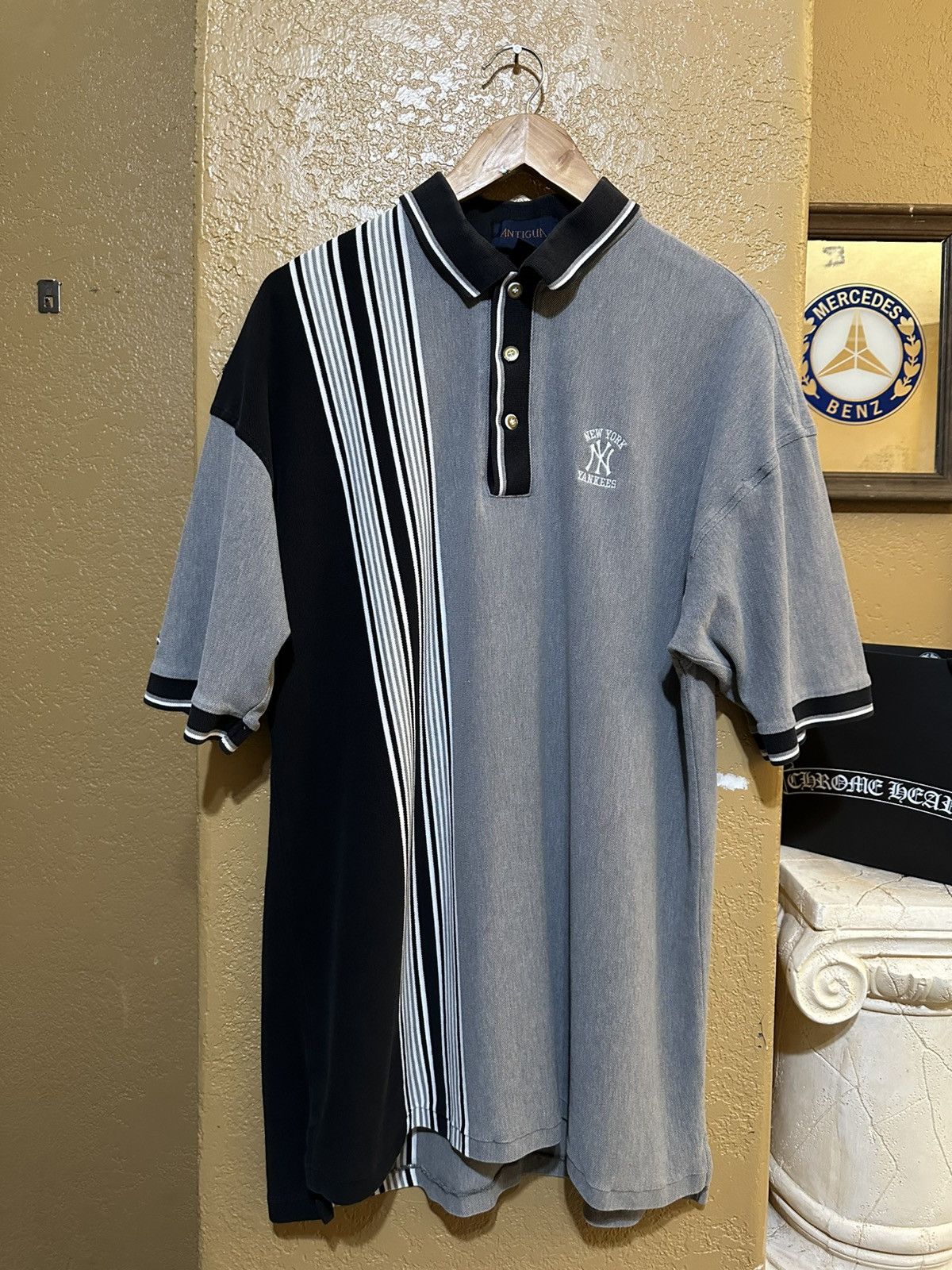 New York Yankees × Vintage Vintage New York Yankees Polo XL MLB Size US XL / EU 56 / 4 - 1 Thumbnail