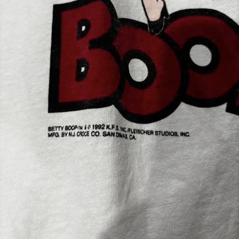 Vintage 1998 Betty Boop Graphic Cartoon Vintage Tshirt White - M Size M / US 6-8 / IT 42-44 - 3 Thumbnail