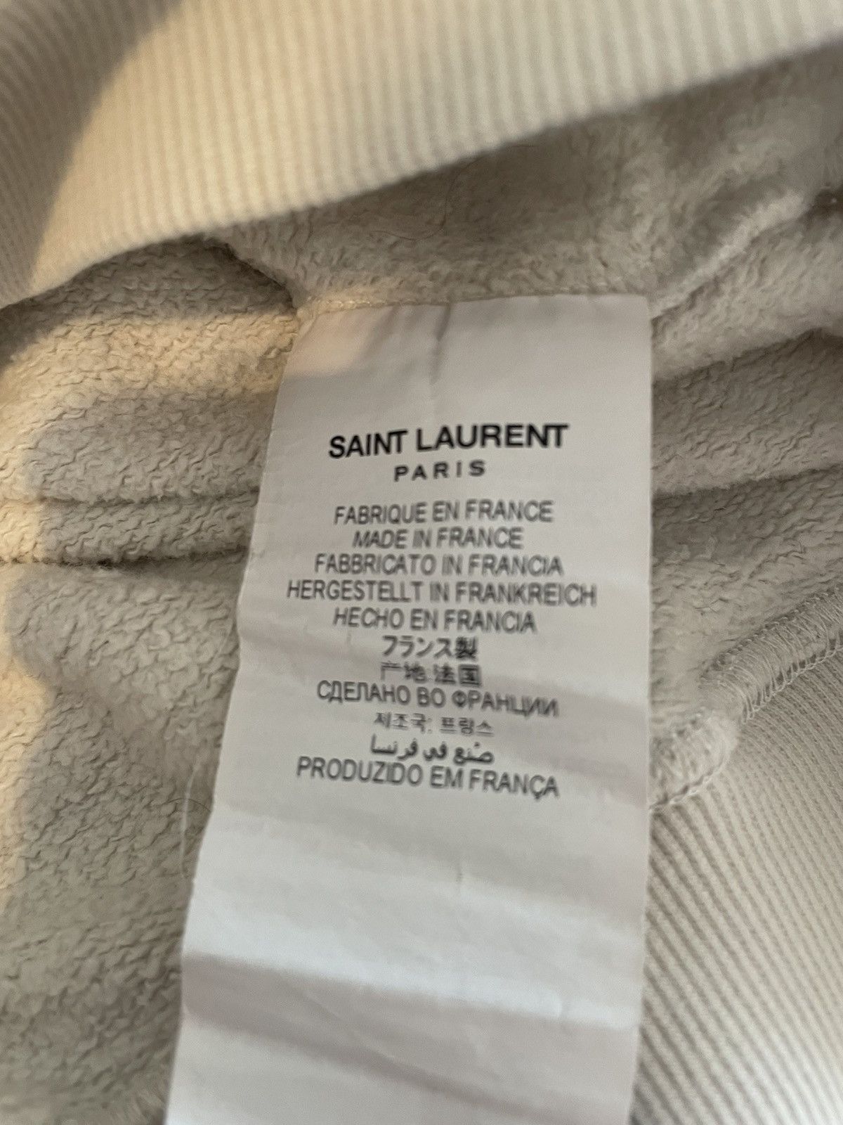 Saint Laurent Paris Saint Laurent Paris Hoodie Size US S / EU 44-46 / 1 - 5 Thumbnail