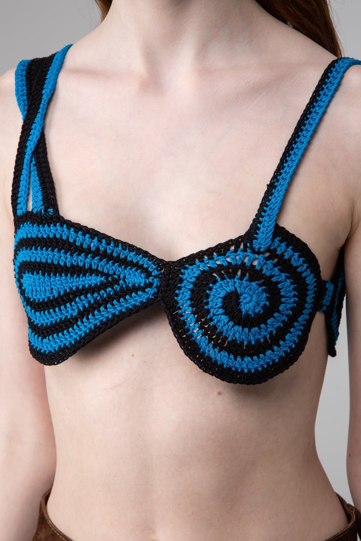 Andersson Bell $435 NWT Andersson Bell Wave Crochet Top Size L / US 10 / IT 46 - 4 Thumbnail