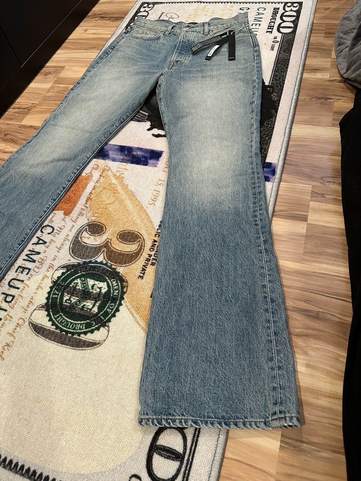 Amiri Amiri Bootleg Vintage Indigo Jeans Size US 30 / EU 46 - 2 Thumbnail