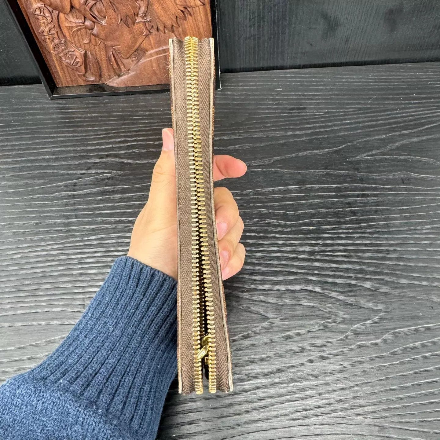 Louis Vuitton LV Brown Checkerboard Wallet Like New Size ONE SIZE - 7 Thumbnail