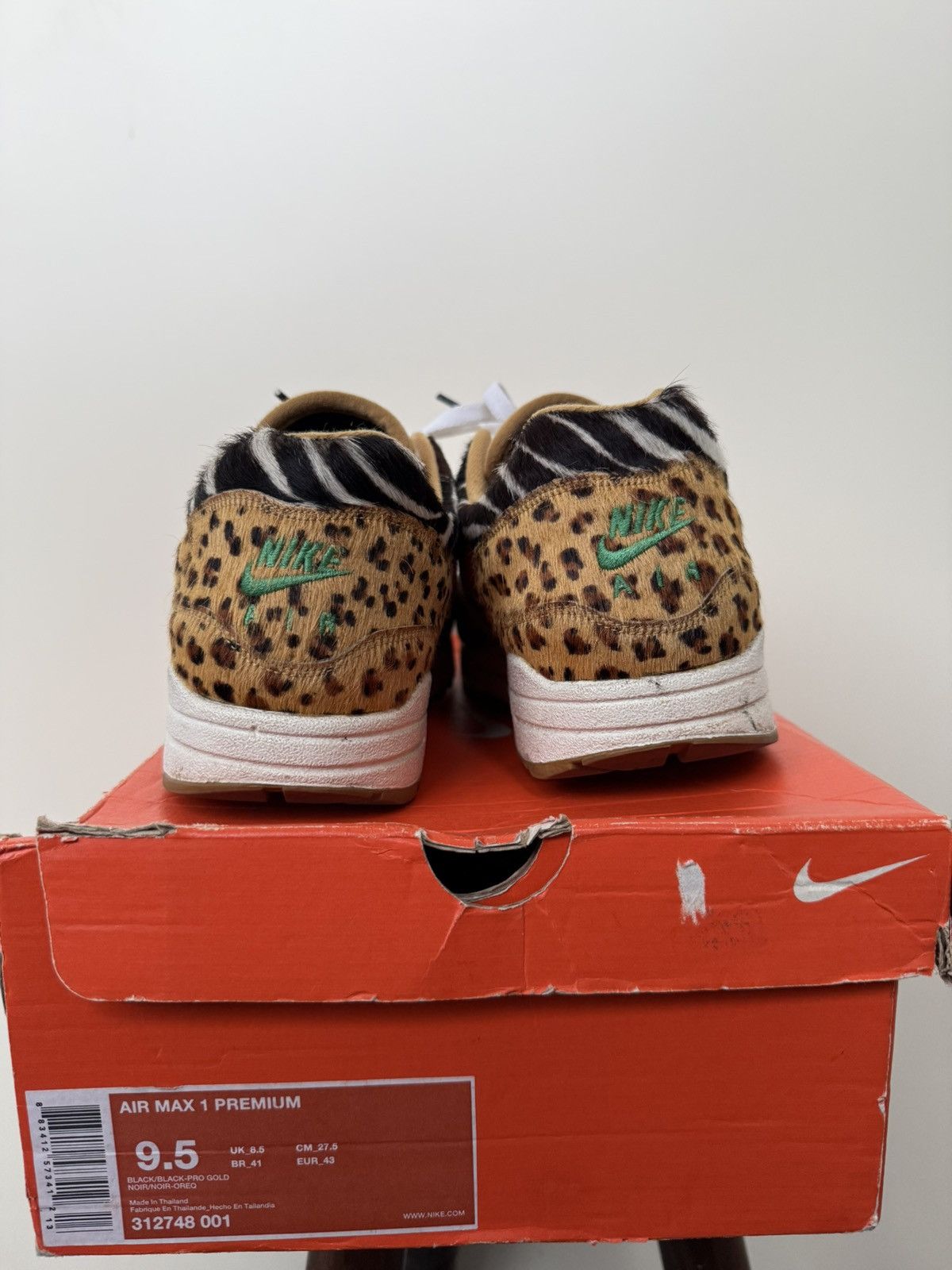 Nike Nike Air Max 1 Animal Pack OG 2006 Size US 9.5 / EU 42-43 - 5 Thumbnail
