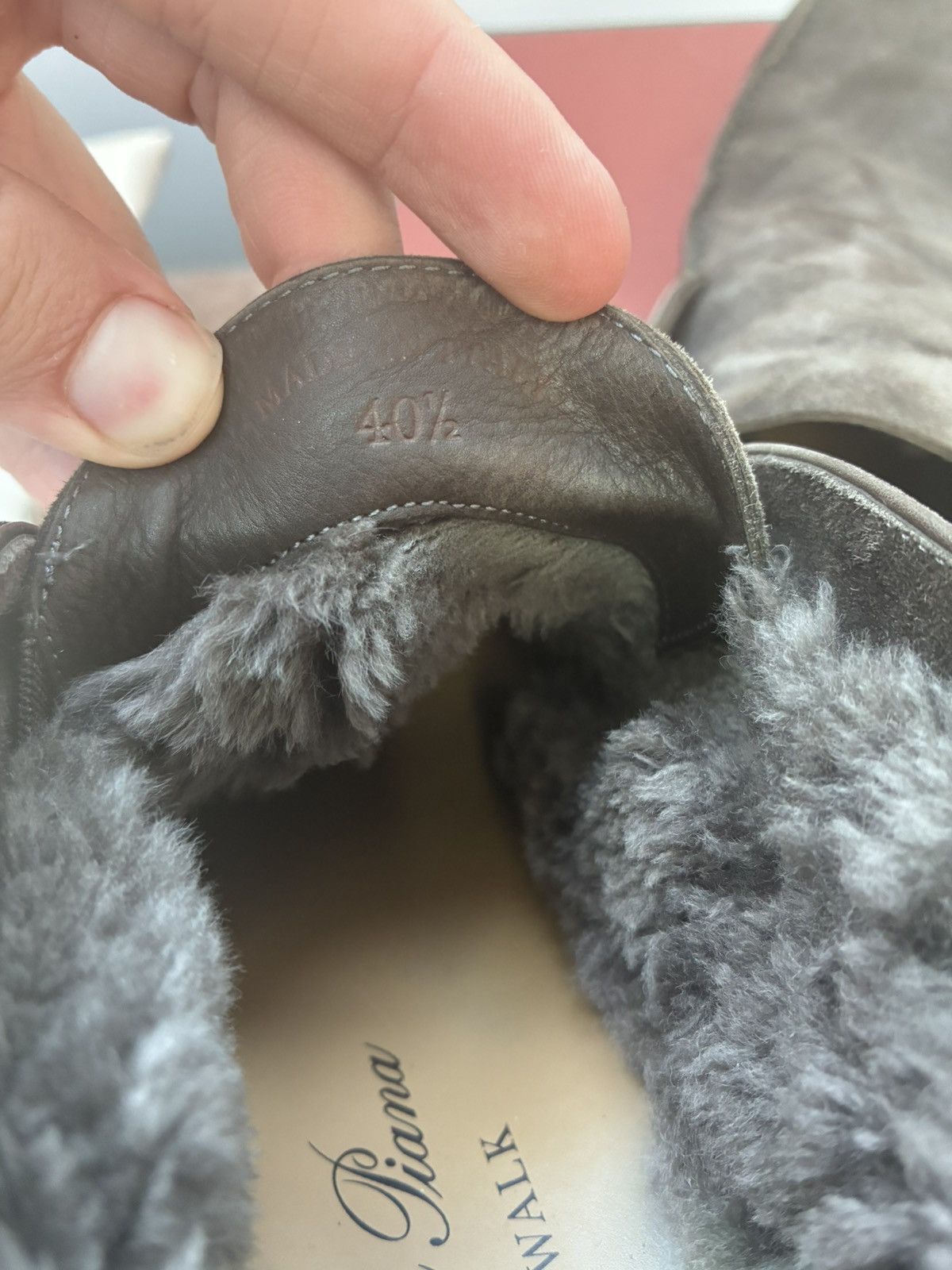 Loro Piana Loro piana warm grey open walk uk 6.5 eu 40.5 Size US 7.5 / EU 40-41 - 6 Thumbnail