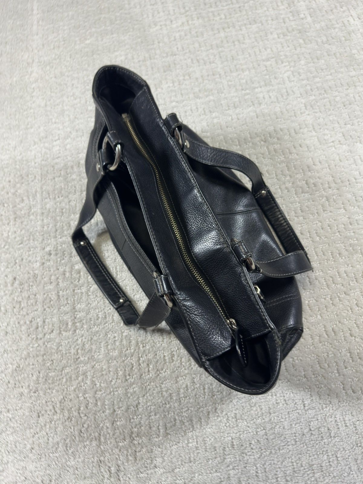 Coach Coach Penelope Black Leather Tote / Shoulder Bag Size ONE SIZE - 5 Thumbnail