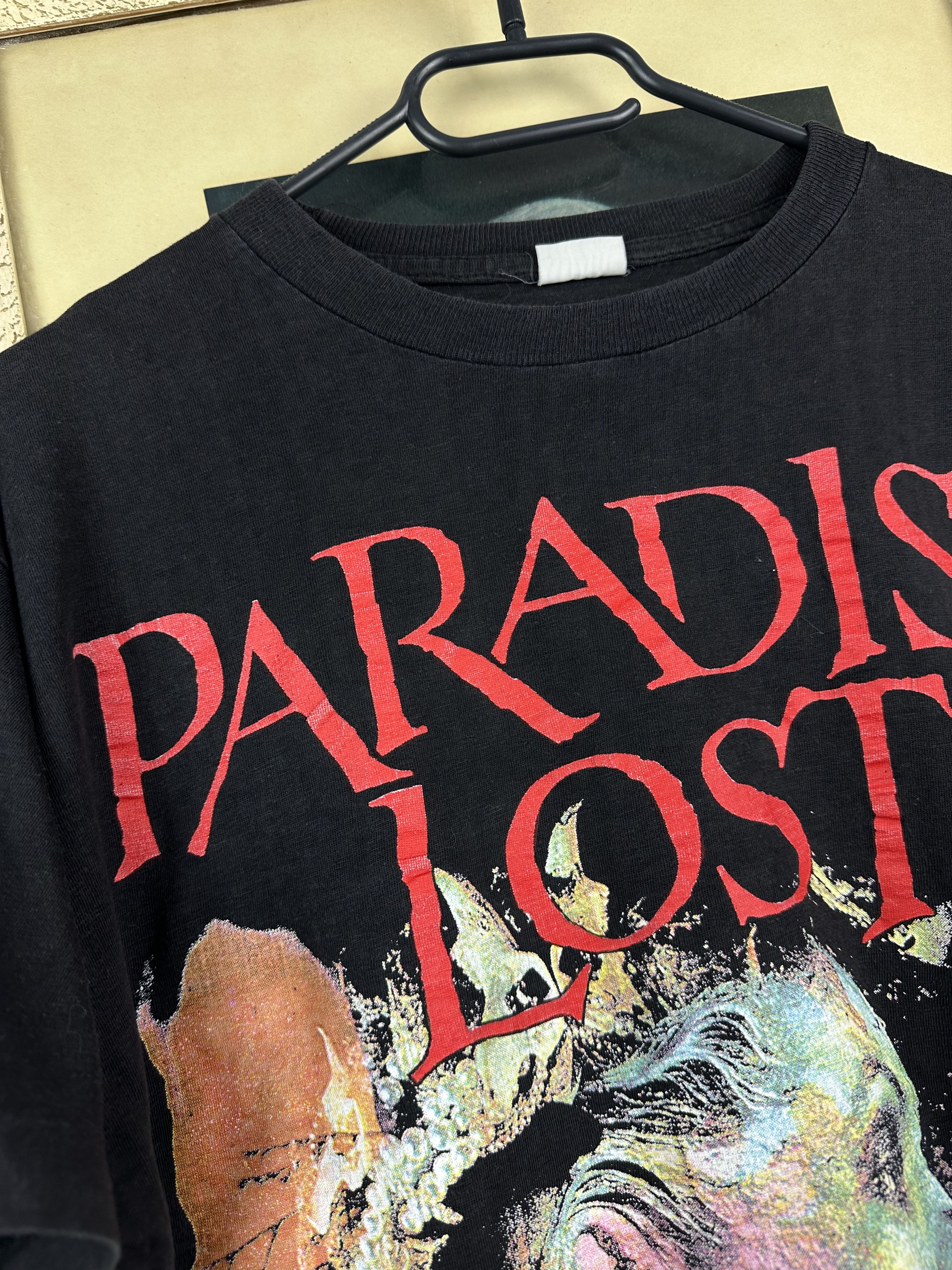 Band Tees × Vintage Vintage 1995 Paradise Lost Shirt Draconian Times Tee Band Size US L / EU 52-54 / 3 - 4 Thumbnail