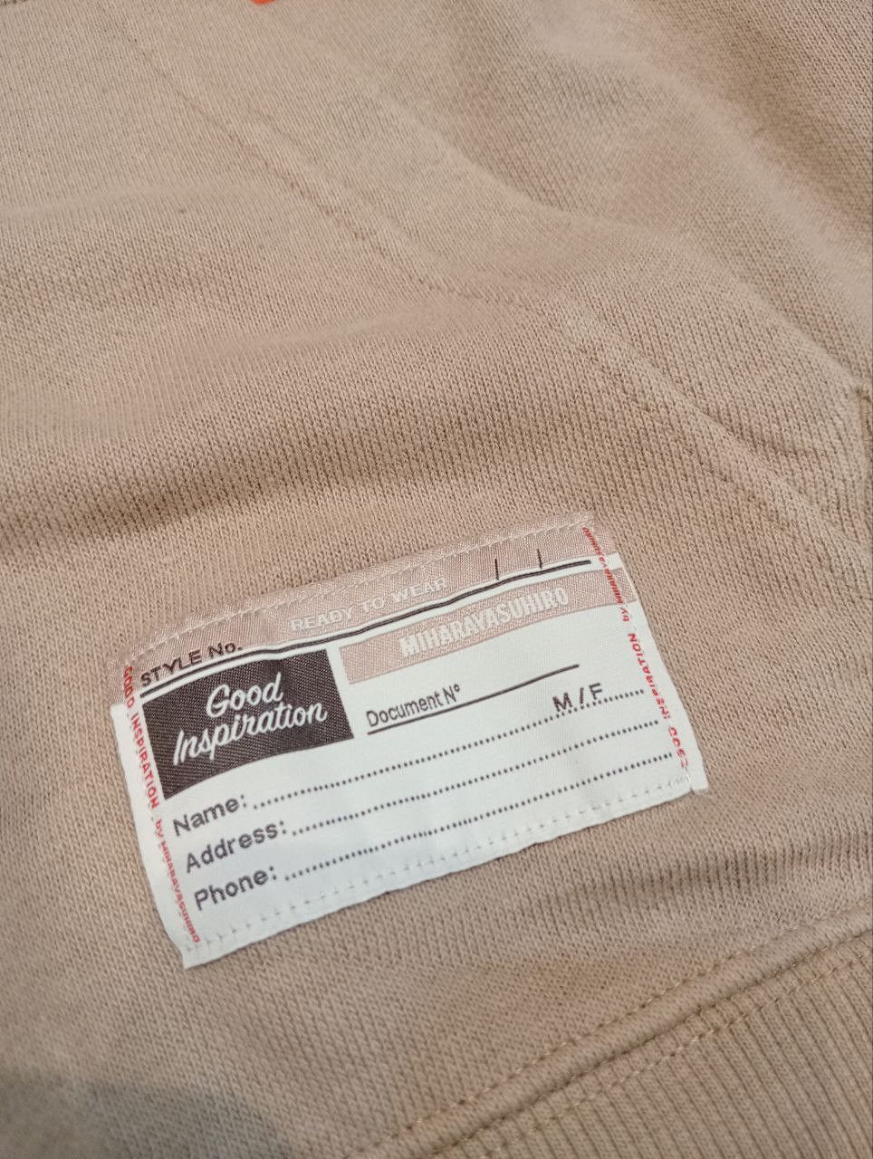 GU × Maison MIHARA YASUHIRO MIHARAYASUHIRO X GU GOOD INSPIRATION HOODIE - SIZE L Size US L / EU 52-54 / 3 - 5 Thumbnail