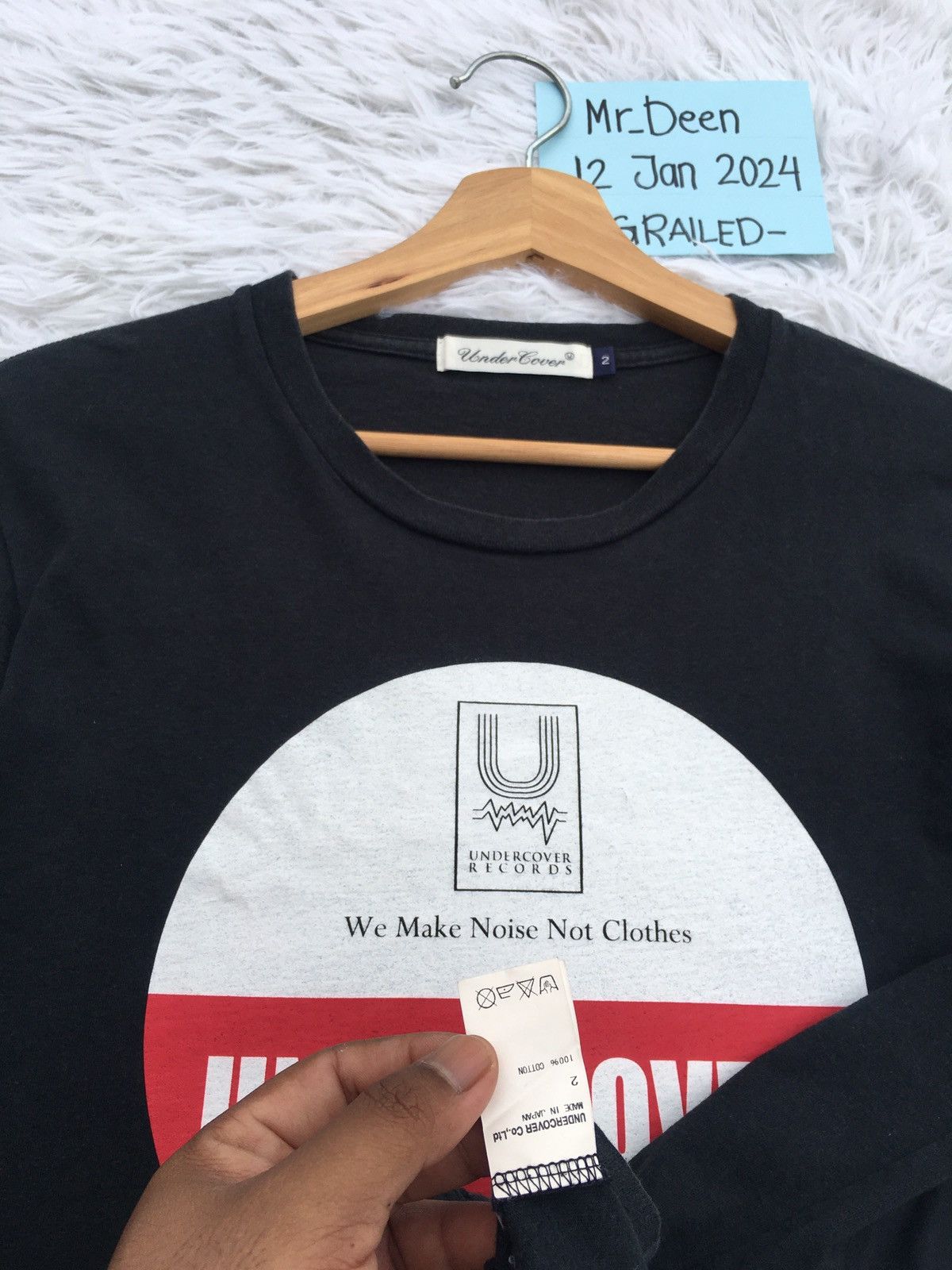 Undercover Rare UNDERCOVER Spellout Tshirt by Jun Takahashi Size US S / EU 44-46 / 1 - 12 Thumbnail