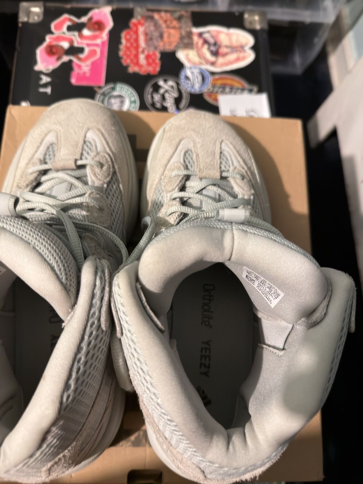 Adidas Yeezy Desert Boot Salt Size US 10.5 / EU 43-44 - 8 Thumbnail