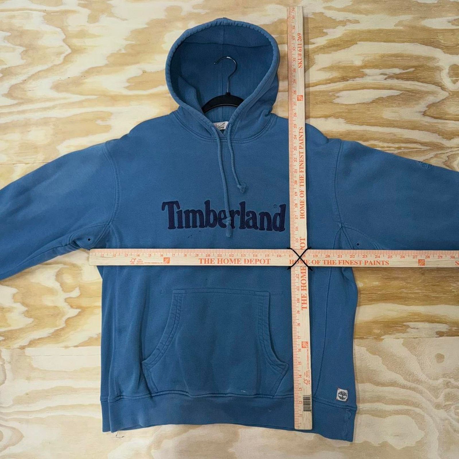 Timberland Vintage timberland workwear embroidered heavyweight hoodie Size US M / EU 48-50 / 2 - 3 Thumbnail