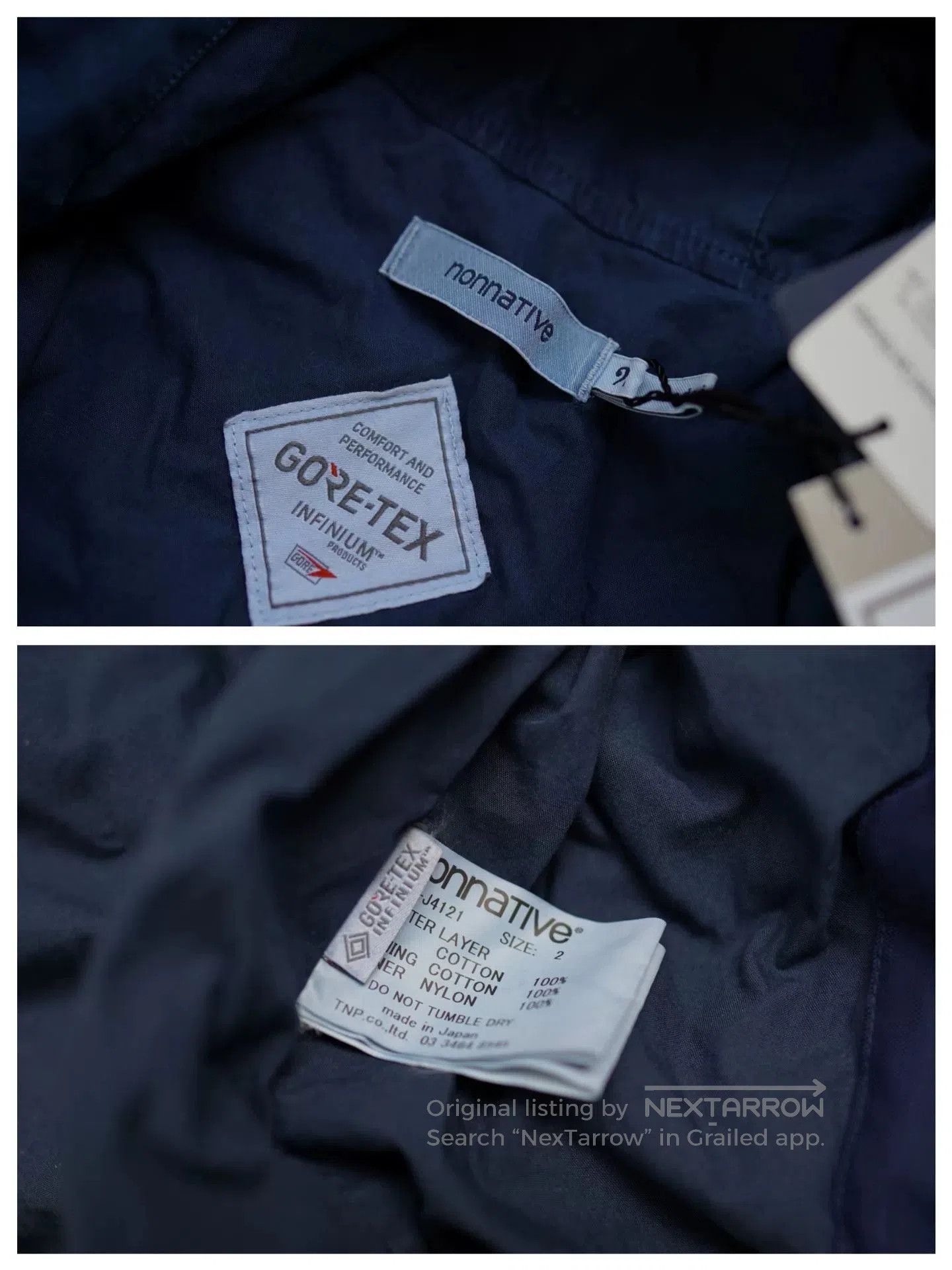 Nonnative nonnative Trooper Hooded Coat Gore. Size US M / EU 48-50 / 2 - 5 Thumbnail