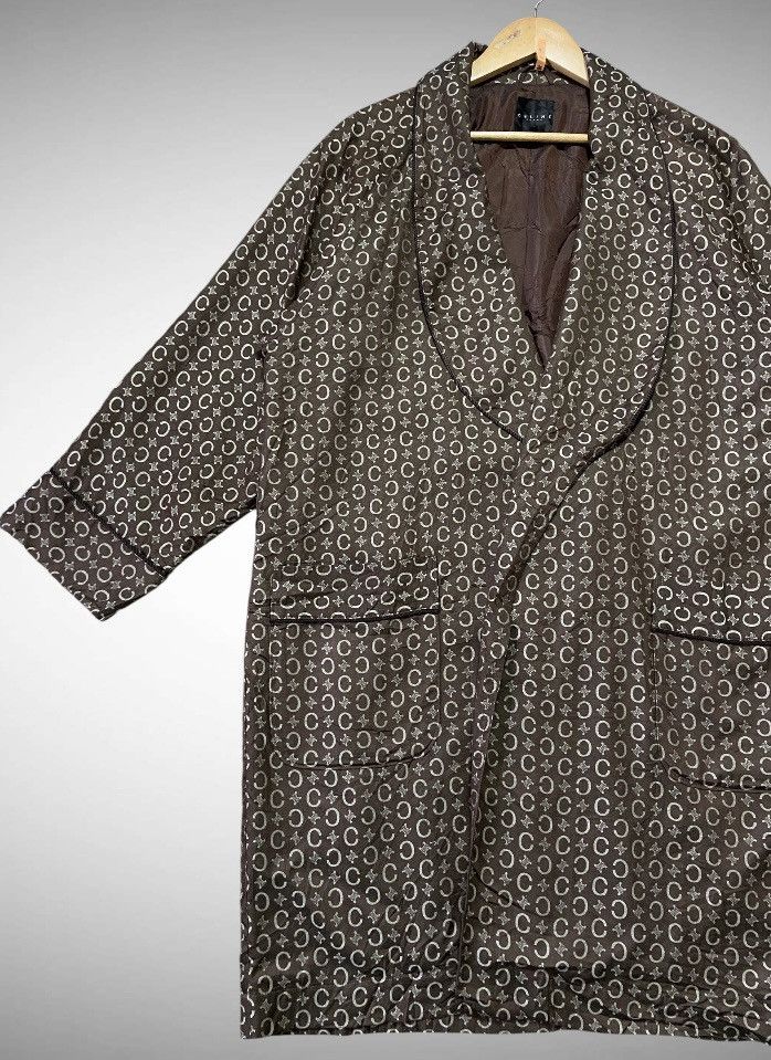 Celine Vintage Celine Homme Monogram Print Robe Size US M / EU 48-50 / 2 - 4 Thumbnail