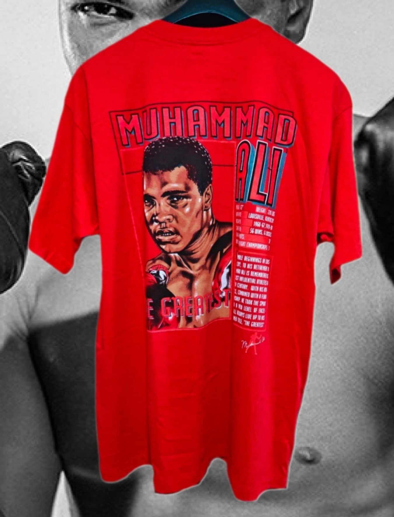 Nutmeg MUHAMMAD ALI 90s vintage T-Shirt - NUTMEG XL Made In USA Size US XL / EU 56 / 4 - 2 Thumbnail