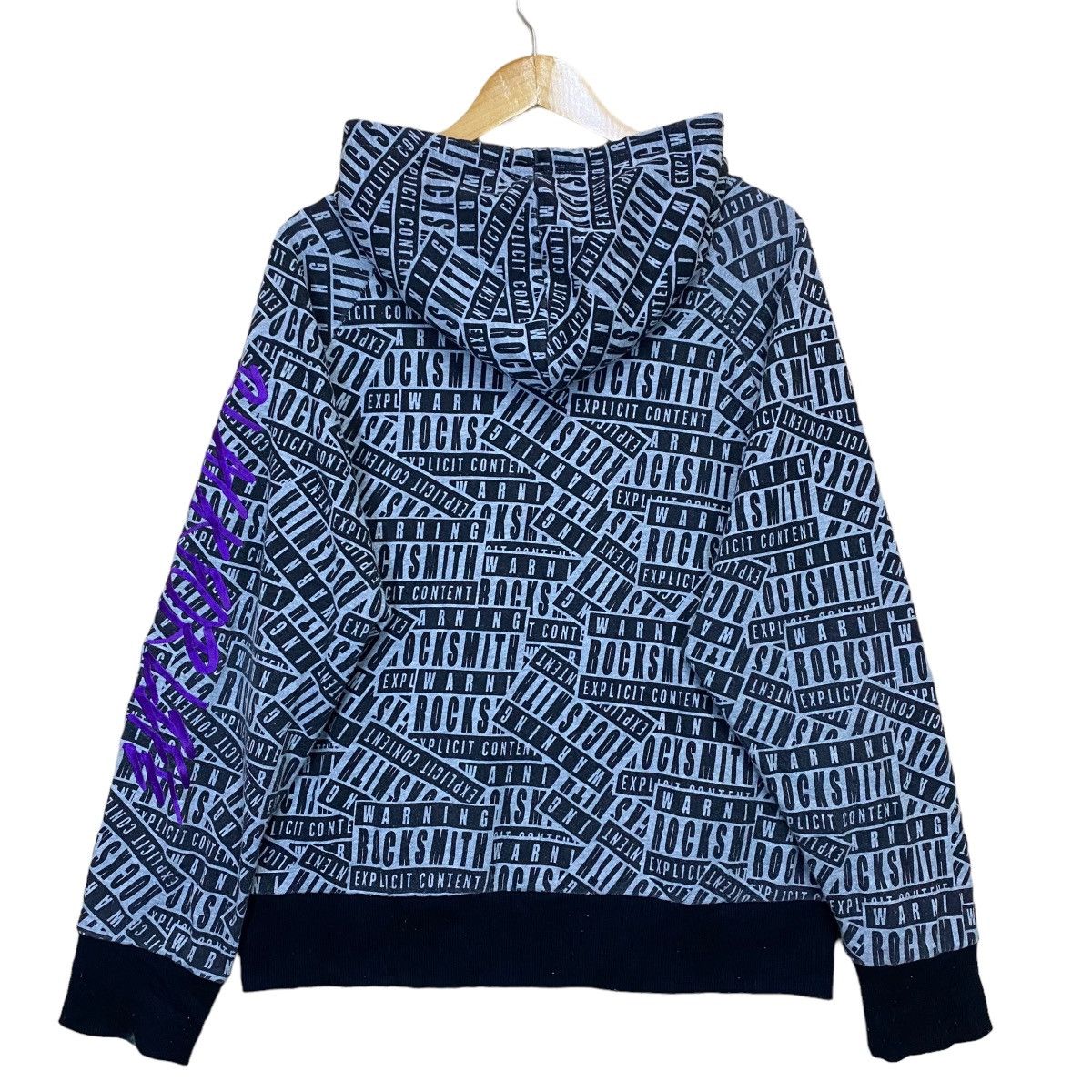 Japanese Brand × Le Grande Bleu (L.G.B.) Rock Smith x Baby Shoop Overprint Zipper Hoodie Size US M / EU 48-50 / 2 - 10 Thumbnail