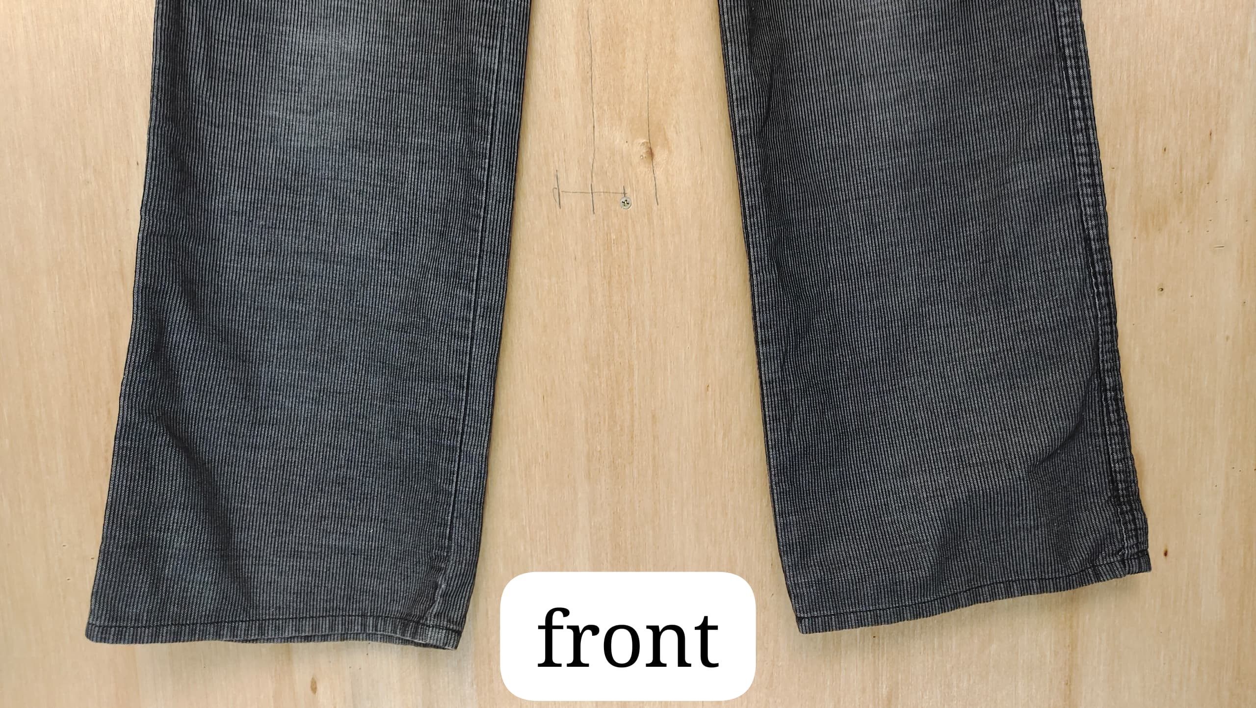 Issey Miyake RARE ZUCCA BUTTON FLAP POCKET BROWN CORDUROY JEANS Size 29" - 6 Thumbnail