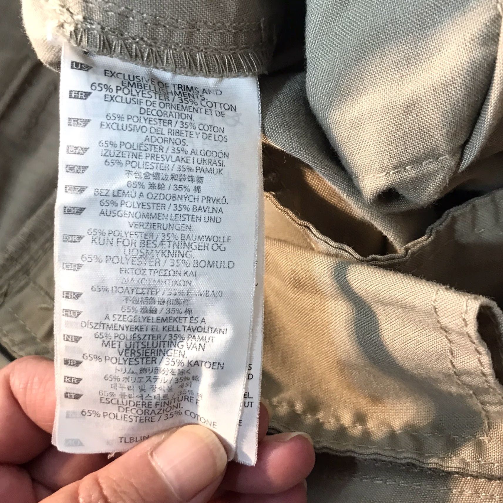 Vintage 5.11 Tactical Cargo Pants Mens 38x31 Beige Cargo Pocket Workwear Outdoor Size US 38 / EU 54 - 5 Thumbnail