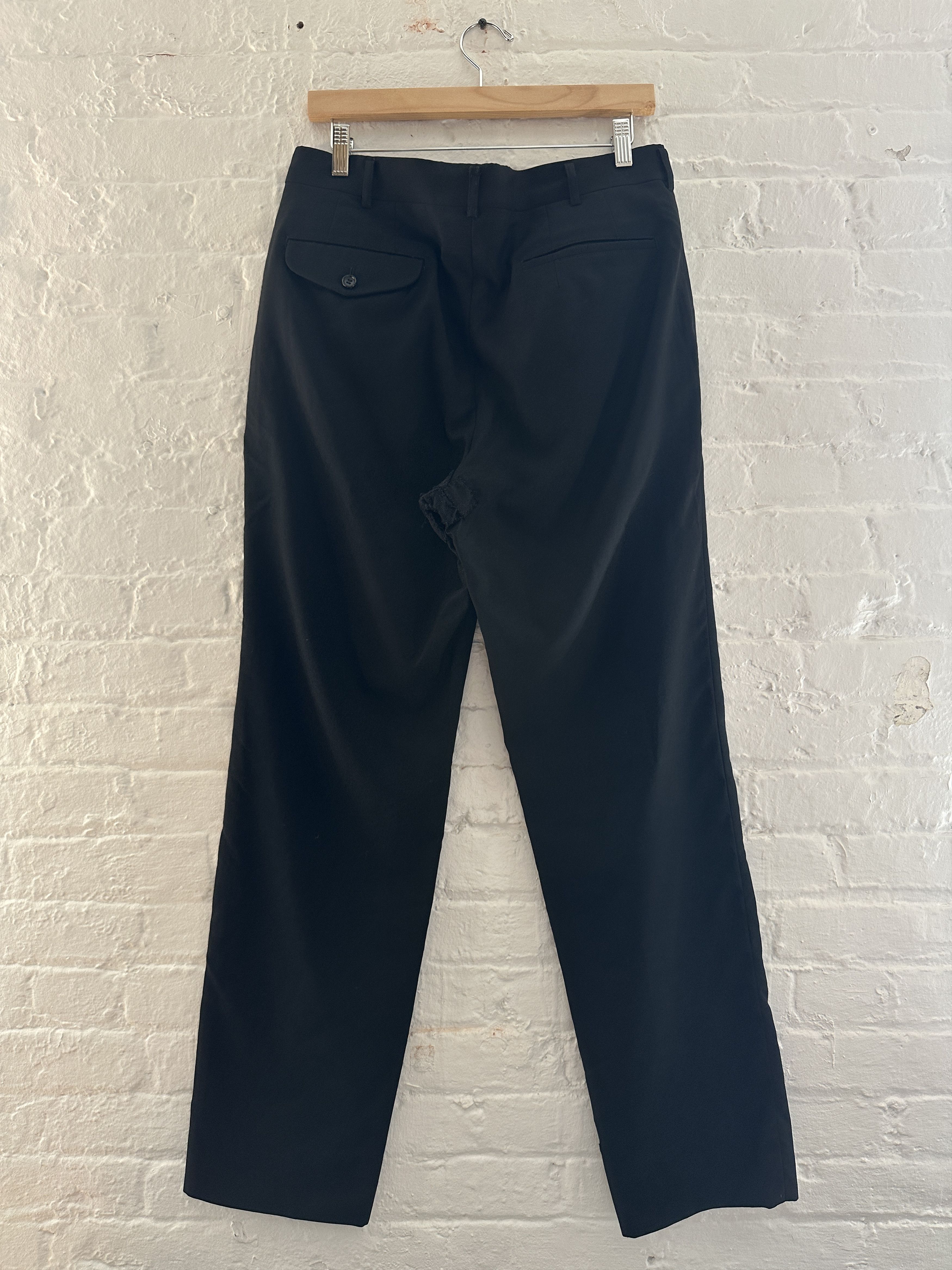 Comme des Garcons Homme Plus Comme des Garcons Homme Plus Straight Leg Trousers Size US 32 / EU 48 - 4 Thumbnail