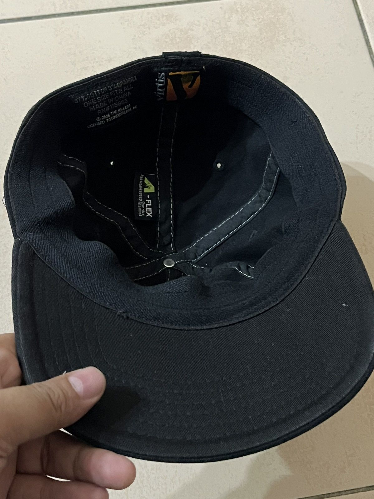 Band Tees × Vintage Y2K THE KILLERS FULL CAP Size ONE SIZE - 7 Thumbnail